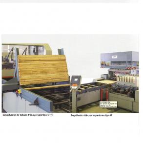 EMPILHADOR DE TÁBUAS GERAL MÁQUINA DE PREGAR PALETES CP110 Nº1