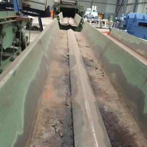 Transportador Canal Vibrante rudnick&Enners usado